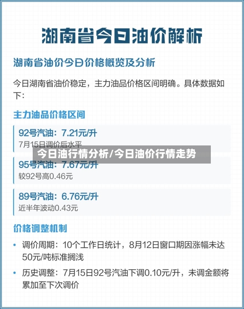 今日油行情分析/今日油价行情走势-第3张图片