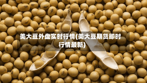 美大豆外盘实时行情(美大豆期货即时行情最新)