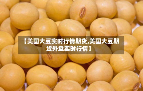 【美国大豆实时行情期货,美国大豆期货外盘实时行情】