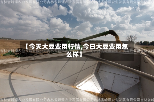 【今天大豆费用行情,今日大豆费用怎么样】-第2张图片