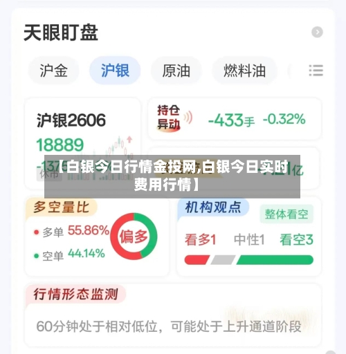 【白银今日行情金投网,白银今日实时费用行情】-第3张图片