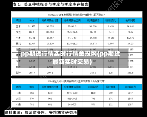 pp期货行情实时行情金投网(pp期货最新实时交易)