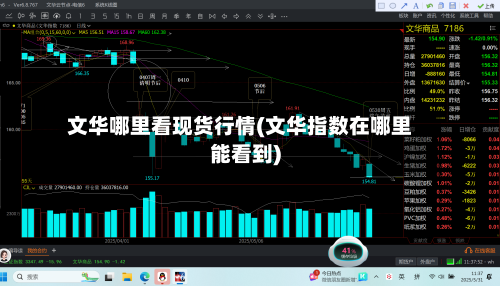 文华哪里看现货行情(文华指数在哪里能看到)-第3张图片