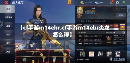 【cf手游m14ebr,cf手游m14ebr炎龙怎么得】