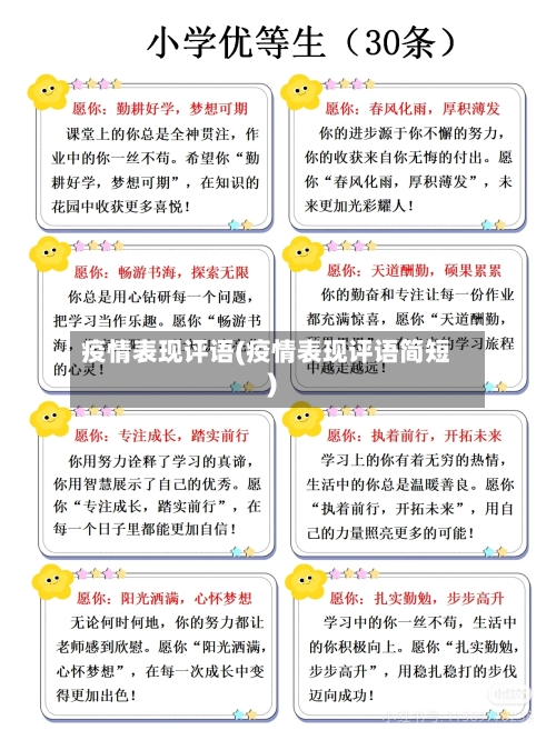 疫情表现评语(疫情表现评语简短)