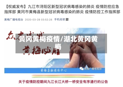 黄冈黄梅疫情/湖北黄冈黄梅