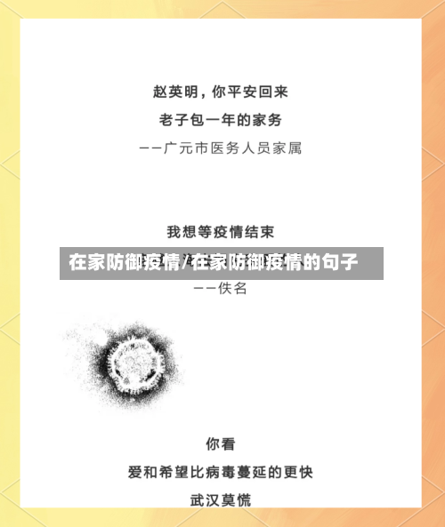 在家防御疫情/在家防御疫情的句子