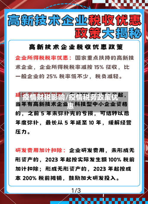 疫情财税影响/疫情税务政策优惠-第2张图片