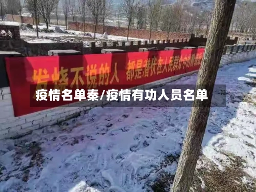 疫情名单秦/疫情有功人员名单-第2张图片
