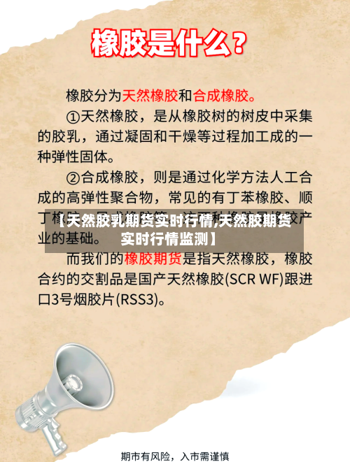 【天然胶乳期货实时行情,天然胶期货实时行情监测】-第3张图片