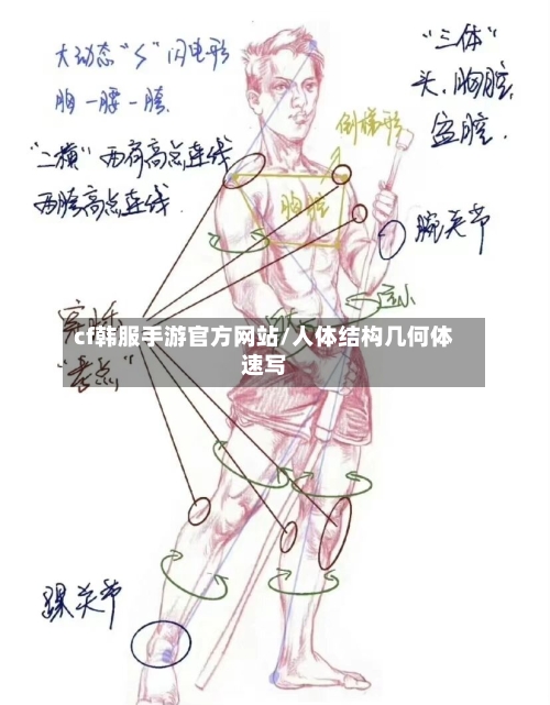 cf韩服手游官方网站/人体结构几何体速写-第2张图片