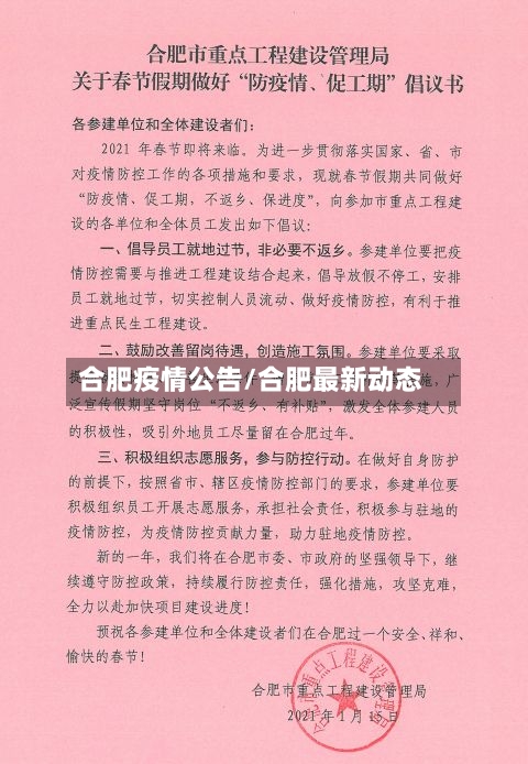 合肥疫情公告/合肥最新动态-第2张图片