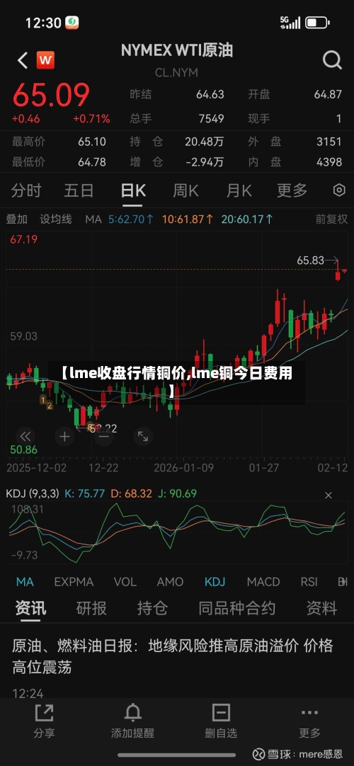 【lme收盘行情铜价,lme铜今日费用】-第3张图片