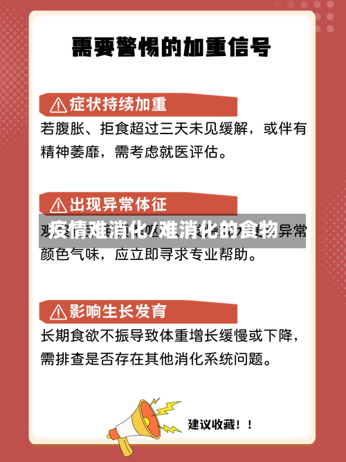 疫情难消化/难消化的食物