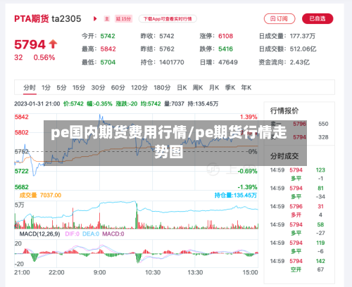 pe国内期货费用行情/pe期货行情走势图-第3张图片