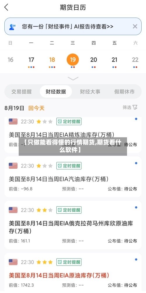 【只做能看得懂的行情期货,期货看什么软件】