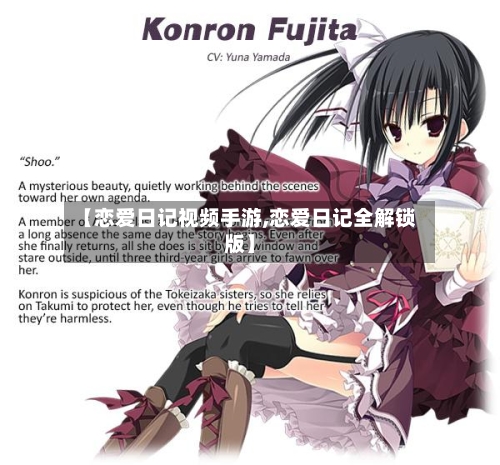 【恋爱日记视频手游,恋爱日记全解锁版】