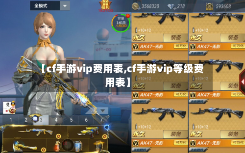 【cf手游vip费用表,cf手游vip等级费用表】-第3张图片