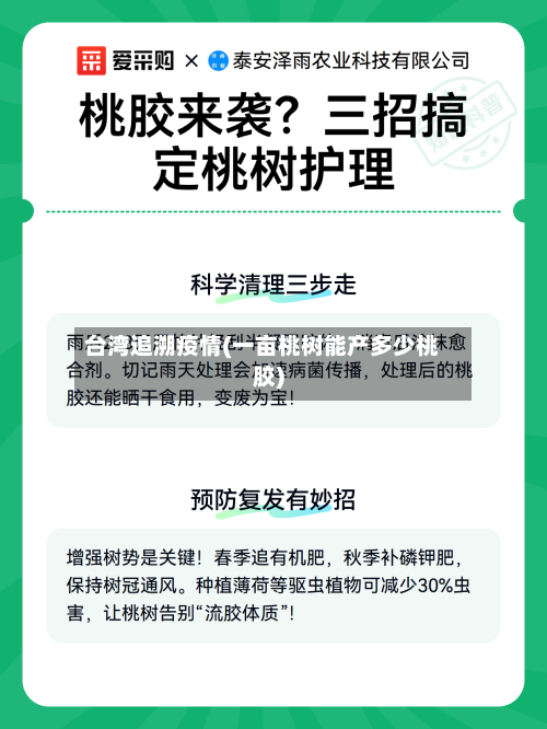 台湾追溯疫情(一亩桃树能产多少桃胶)