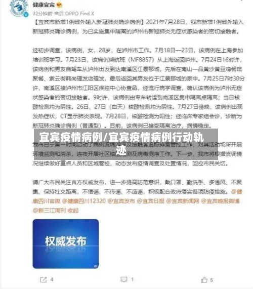 宜宾疫情病例/宜宾疫情病例行动轨迹