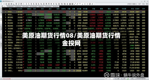 美原油期货行情08/美原油期货行情金投网-第2张图片
