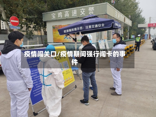 疫情闯关口/疫情期间强行闯卡的事件-第2张图片