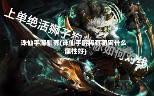 诛仙手游驯养(诛仙手游稀有萌狗什么属性好)-第2张图片