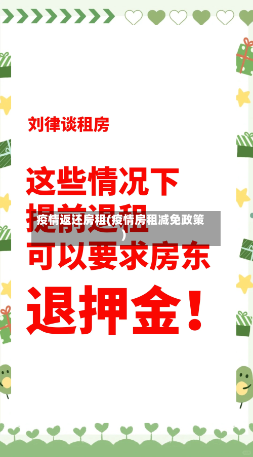 疫情返还房租(疫情房租减免政策)