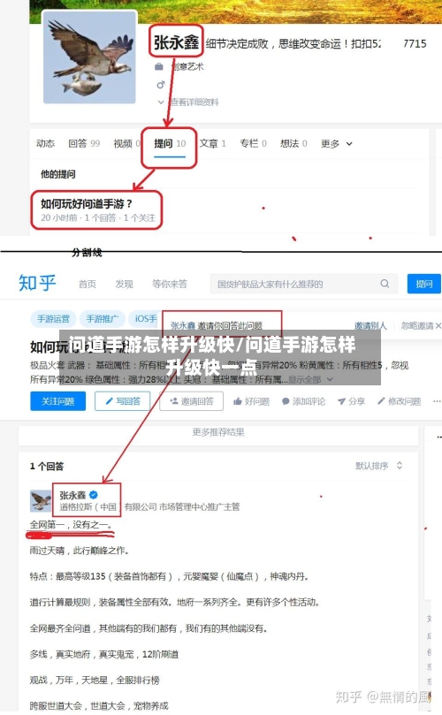 问道手游怎样升级快/问道手游怎样升级快一点