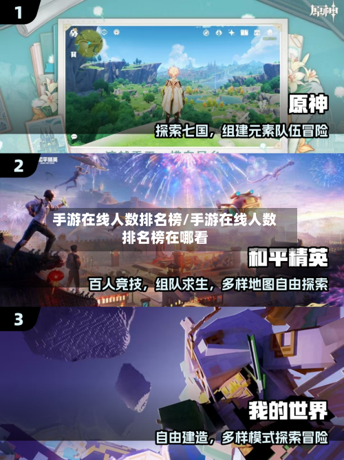 手游在线人数排名榜/手游在线人数排名榜在哪看-第2张图片