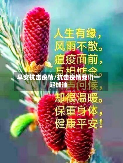 早安抗击疫情/抗击疫情我们一起加油-第2张图片
