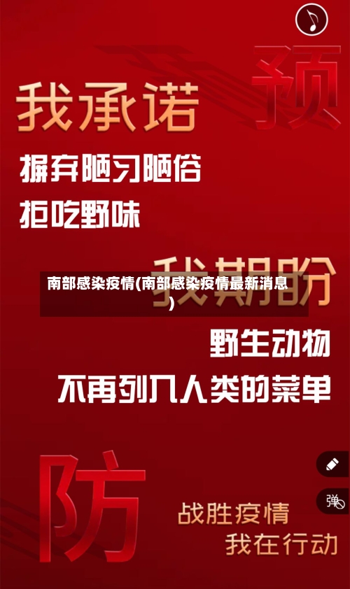 南部感染疫情(南部感染疫情最新消息)