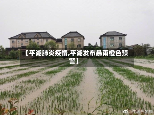 【平湖肺炎疫情,平湖发布暴雨橙色预警】-第2张图片