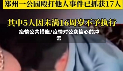 疫情公共措施/疫情对公众信心的冲击
