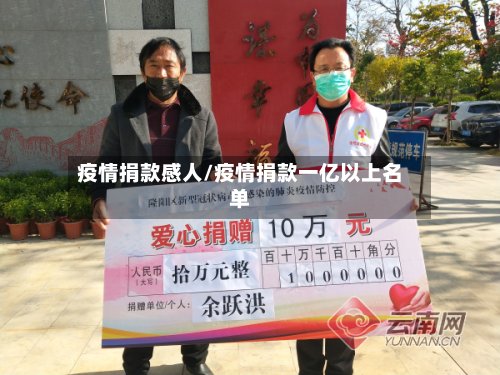 疫情捐款感人/疫情捐款一亿以上名单