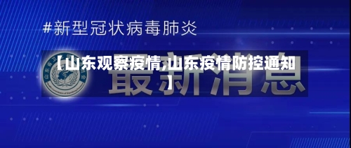 【山东观察疫情,山东疫情防控通知】-第3张图片