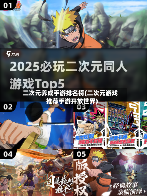 二次元养成手游排名榜(二次元游戏推荐手游开放世界)-第3张图片