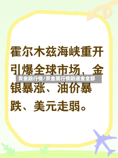 贵金融行情/贵金属行情融通金全部-第3张图片
