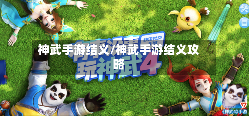 神武手游结义/神武手游结义攻略
