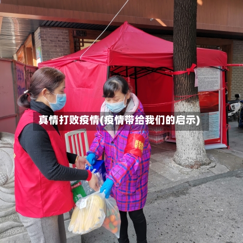 真情打败疫情(疫情带给我们的启示)-第3张图片