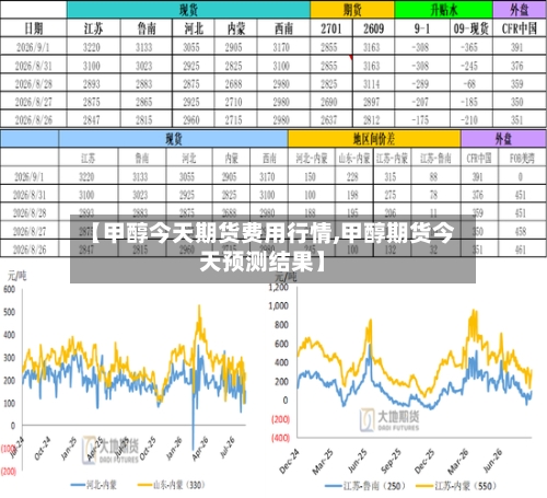 【甲醇今天期货费用行情,甲醇期货今天预测结果】