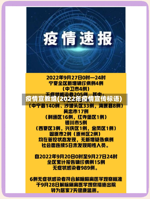疫情宣教组(2022年疫情宣传标语)